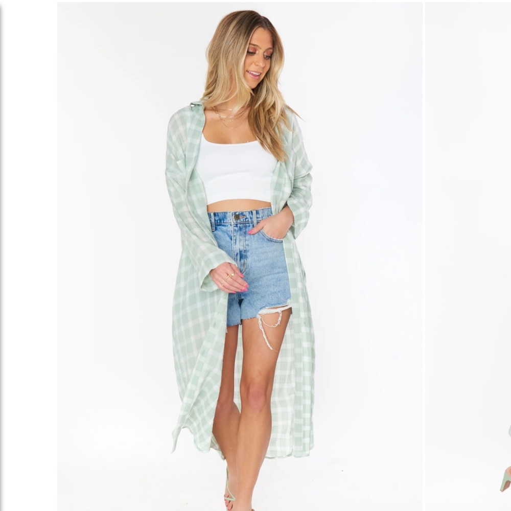 Show Me Your MuMu Leo Button Down Tunic